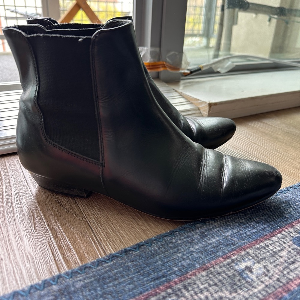 J.Crew Black Booties